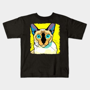 Tonkinese Pop Art - Cat Lover Gift Kids T-Shirt